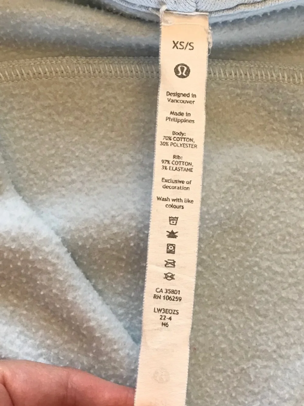 LULULEMON SCUBA OVERSIZED FULL ZIP HOODIE